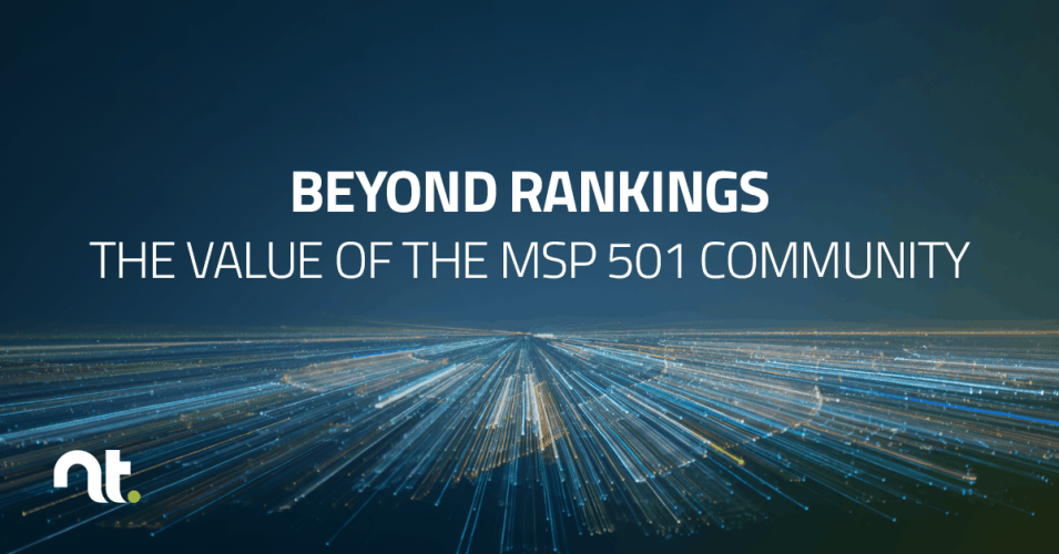 Beyond Rankings - The Value of the MSP 501 Community