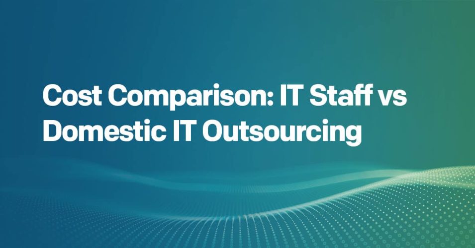 Cost Comparison: IT Staff vs Domestic IT Outsourcing