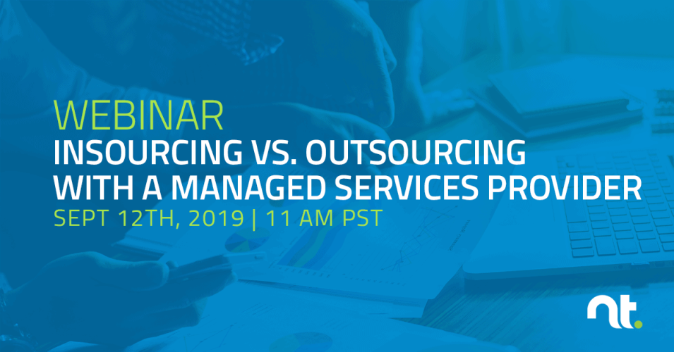 Insourcing vs. Outsourcing with a Managed Services Provider