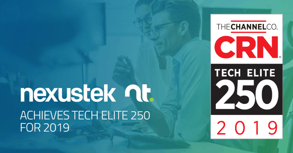 NexusTek Achieves Tech Elite 250 for 2019